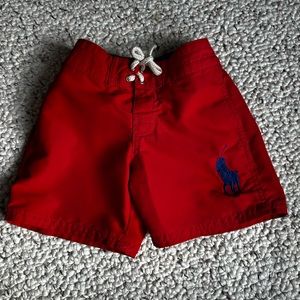 Polo Ralph Lauren Boys Big Pony Swim Trunks